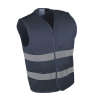 GILET BLEU 2 BANDES