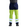 PANTALON HV EN20471 MARINE/JAUNE