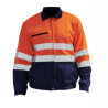 BLOUSON HV EN20471 MARINE/ORANGE