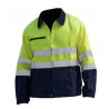 BLOUSON HV EN20471 MARINE/JAUNE