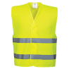 GILET DOUBLE BANDE JAUNE