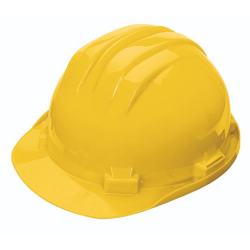 Casque de chantier - Jaune