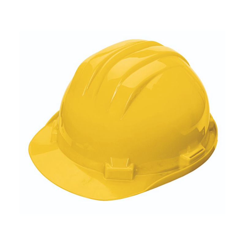 Casque de chantier - Jaune