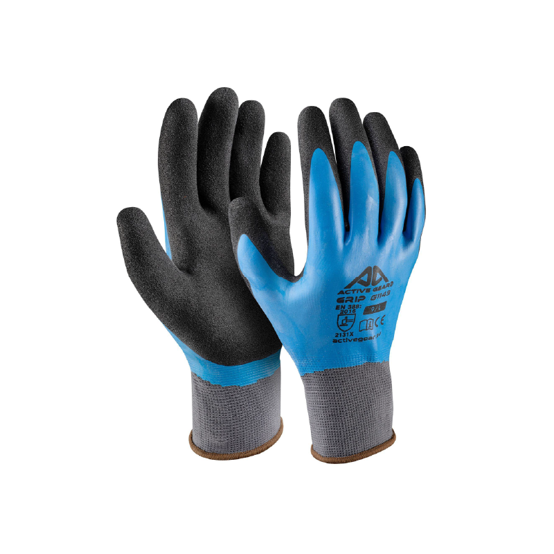 GANT ACTIVE GRIP POLYESTER LATEX LISSE BLEU + LATEX SABLE NOIR